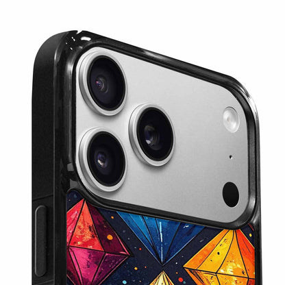 iPhone 17 Pro Max Case — Vintage Summer Diamond Retro Vintage, Custom Printed Phone Case