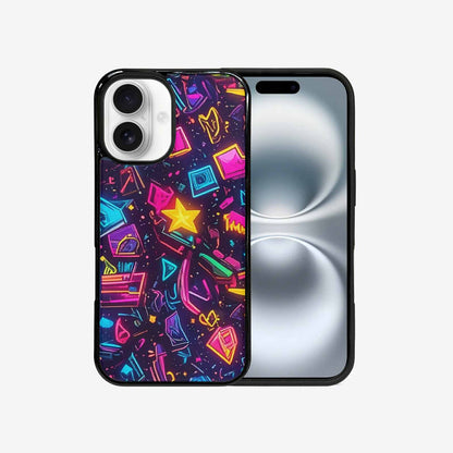 iPhone 16 Case — 80s Retro Motif 80s Retro Motifs, Unique Phone Case Design