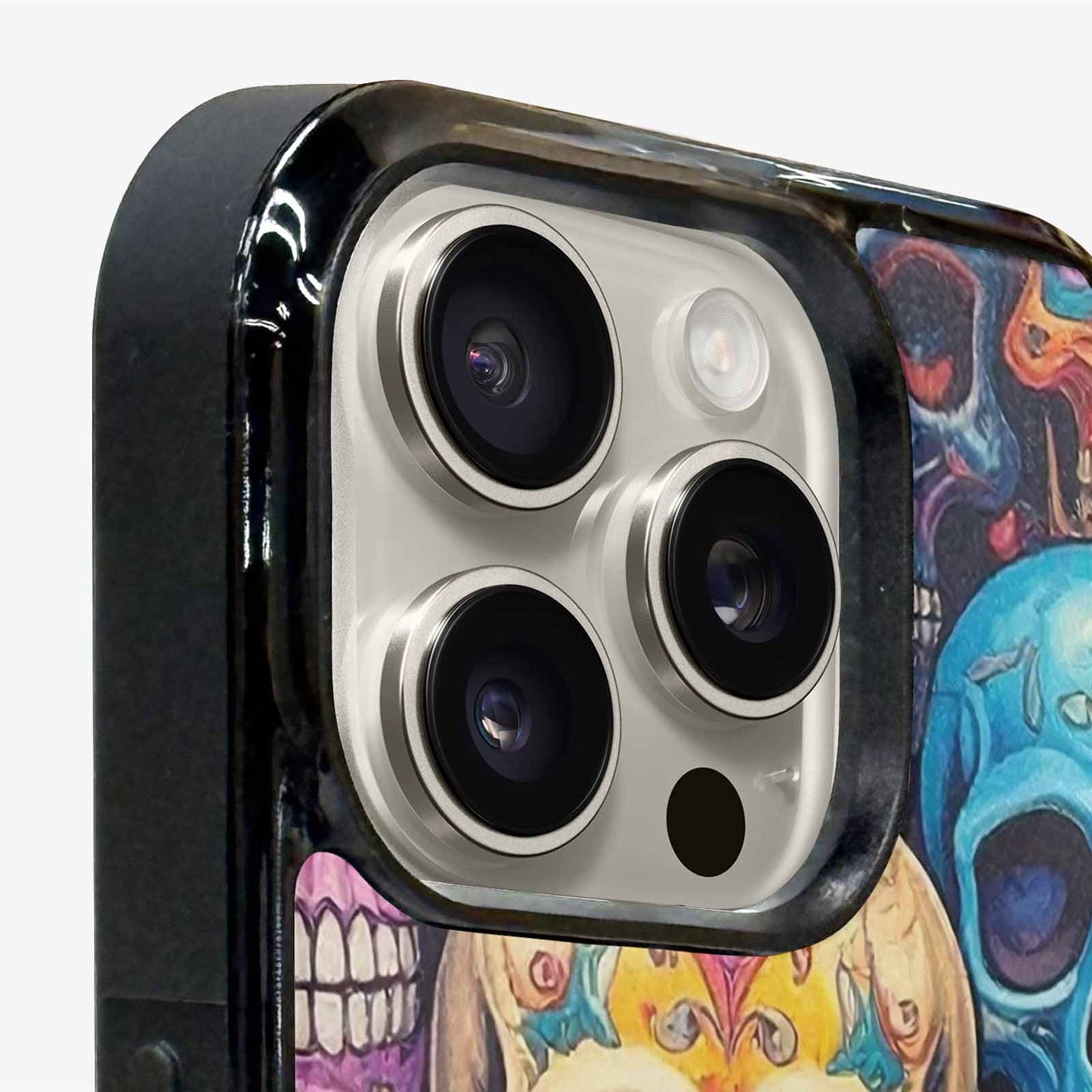iPhone 15 Pro Max Case — Skulls General Skulls Pattern, Custom Phone Case