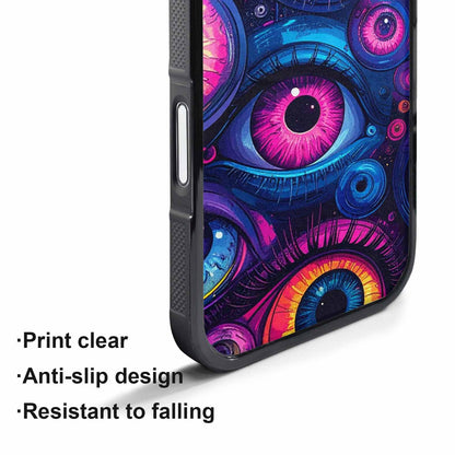 iPhone 17 Air Case — Seamless Tileable Pattern Of Overlapping Cartoon, Custom Print Case Cover