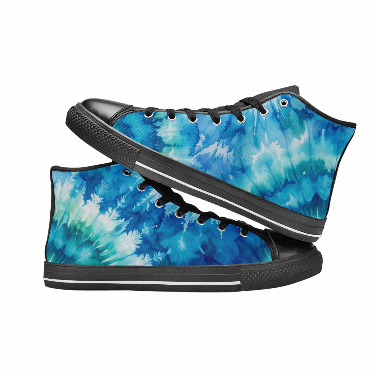 MEN'S Tie Dye - High Top Canvas Vivid Shoes