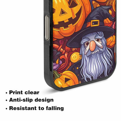 iPhone 16 Pro Case — Halloween Art Print Edge To Edge, Custom Phone Case