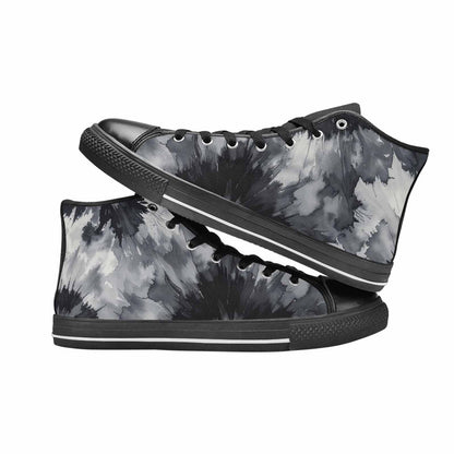 WOMEN'S Tie Dye - High Top Canvas Neon Fantasy Sneakers