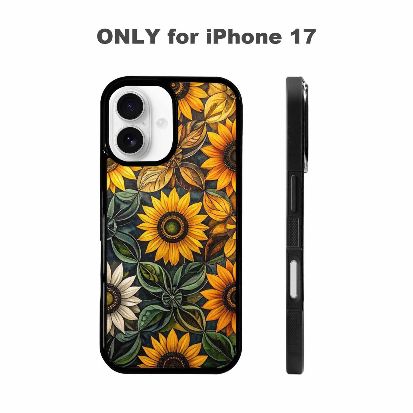 iPhone 17 Case — Blend Melt Them Together Floral, Original Design Phone Case