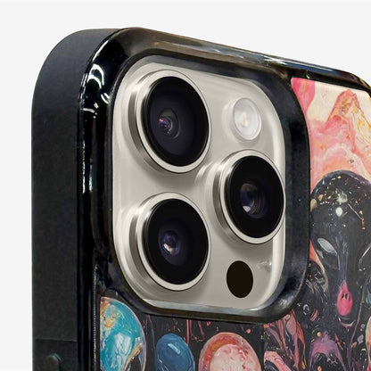 iPhone 16 Pro Max Case — Aliens Marblealiens Pattern Dms, Custom Phone Case