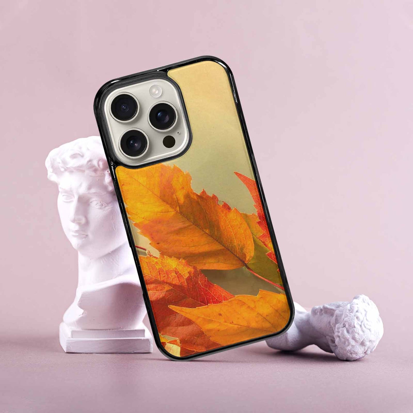 iPhone 16 Pro Case — Autumn Leaves, Custom Phone Case