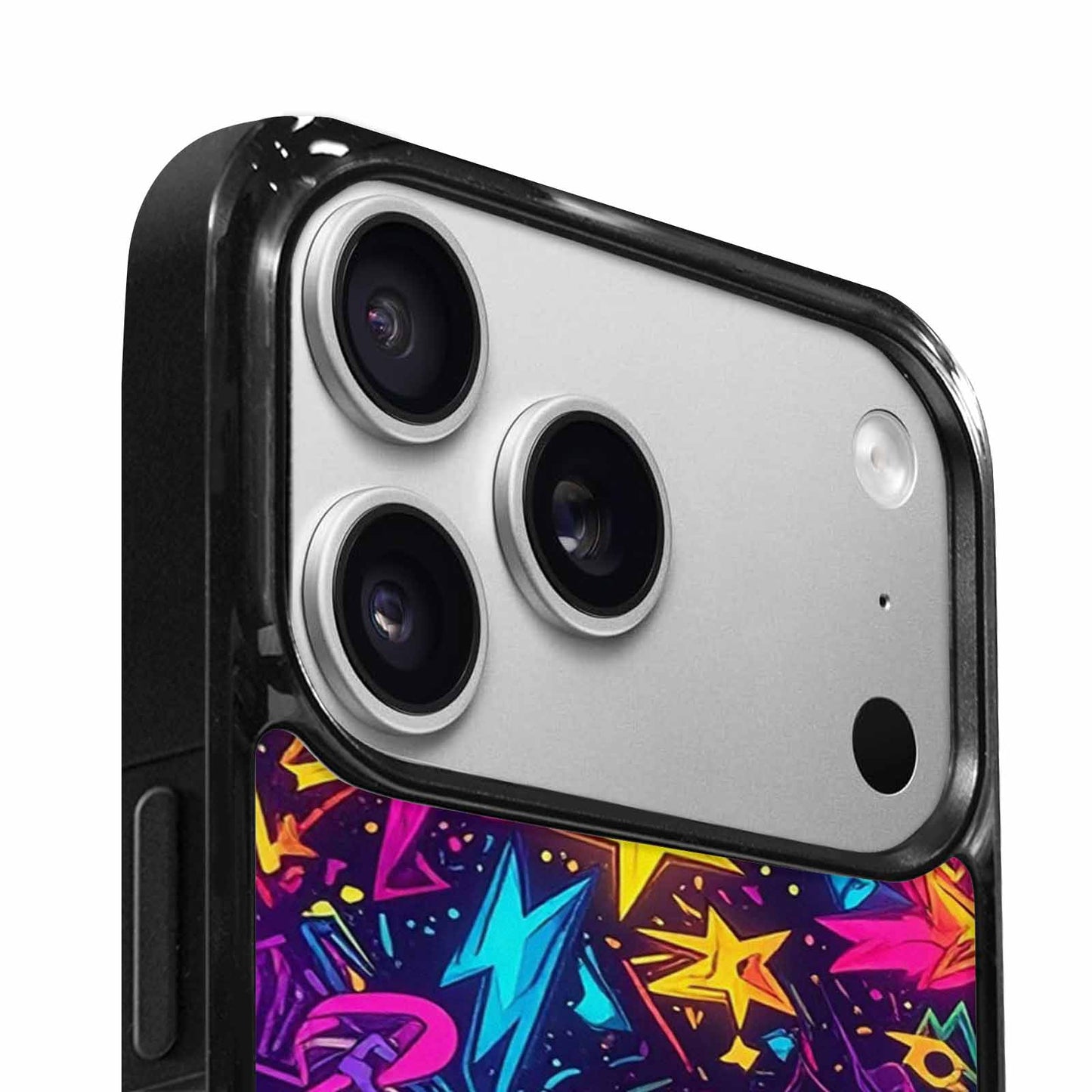 iPhone 17 Pro Case — Retro Motif Retro Motifs Pattern Retro, Customized Protective Case