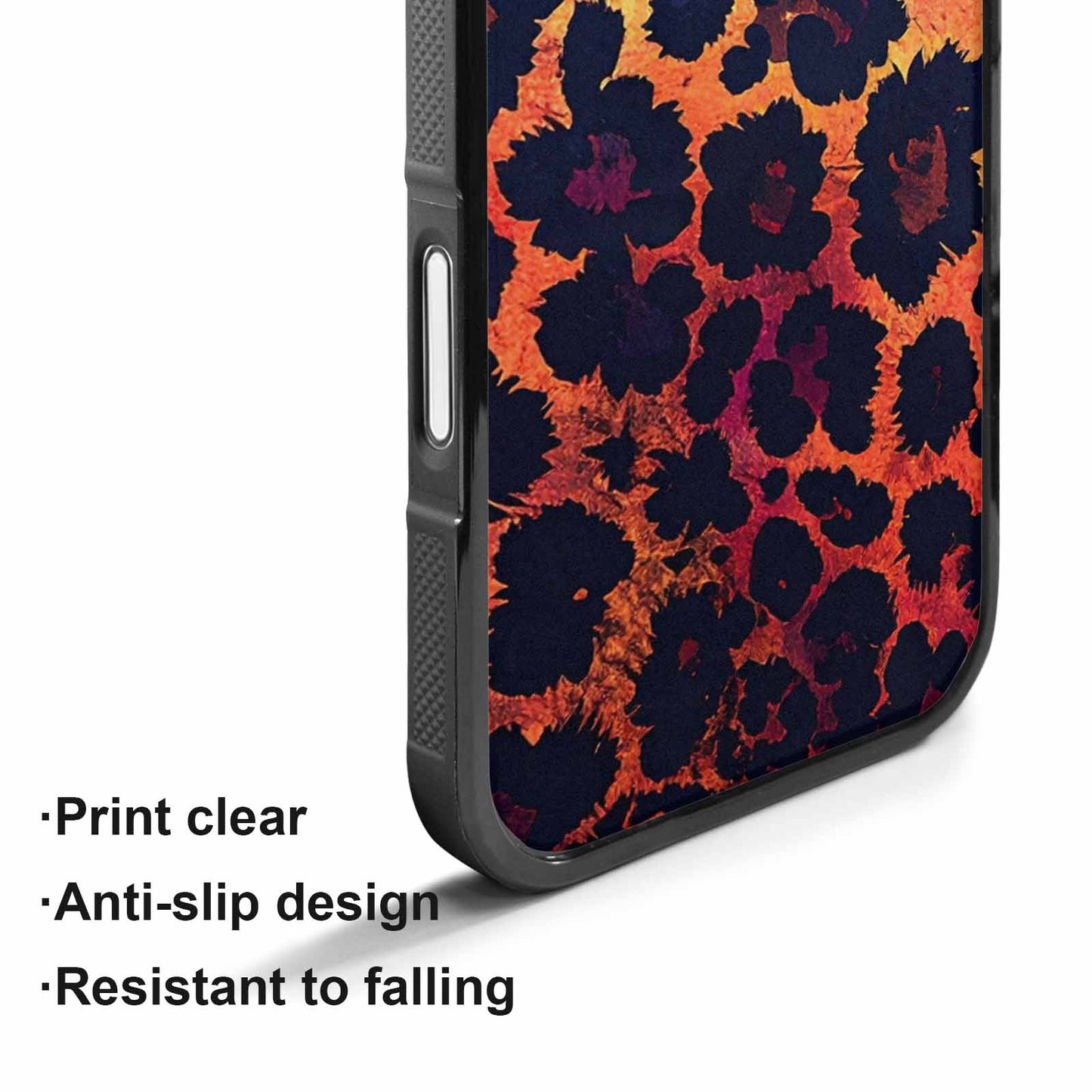 iPhone 17 Case — Leopard Print Dark Seamless Animal Print, Custom Made Phone Cover