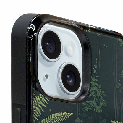 iPhone 15 Plus Case — Seamless Pattern Ancient Redwood Forest Giant, Original Design Phone Case