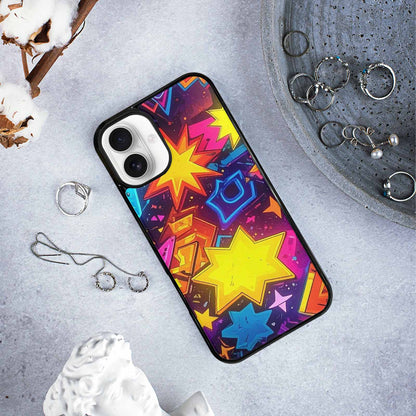 iPhone 16 Plus Case — 80s Retro Motif 80s Retro Motifs, Custom Art Phone Cover