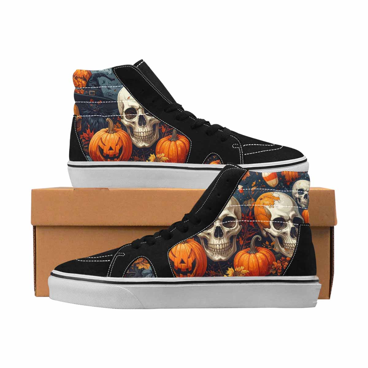 MEN'S Halloween Skull Pumpkin Pumpkins Pumpkins Ferion