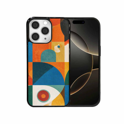 iPhone 15 Pro Max Case — 1990s Memphis Art Pattern, Custom Phone Case