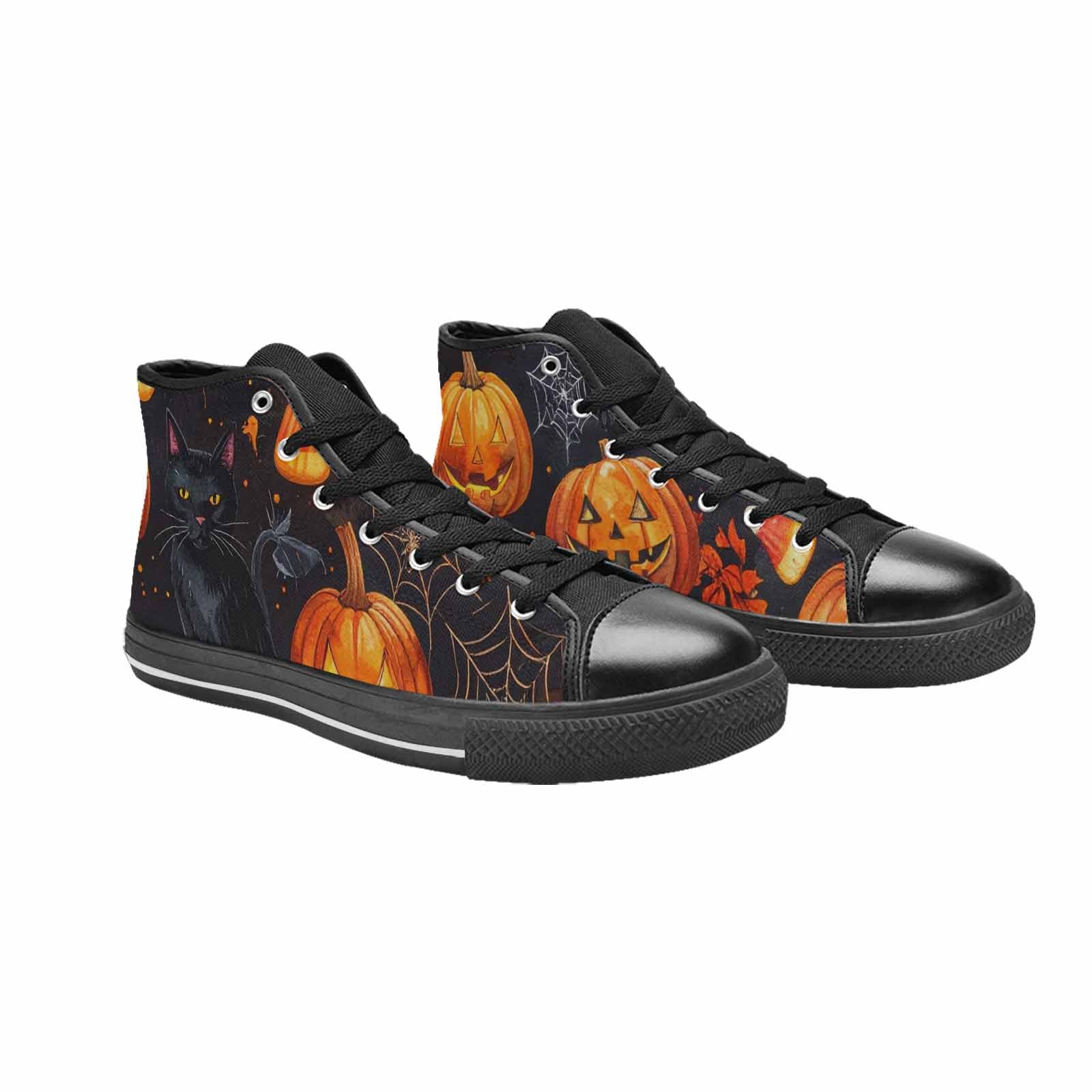 WOMEN'S Halloween High Top Canvas Y2K Sneakers