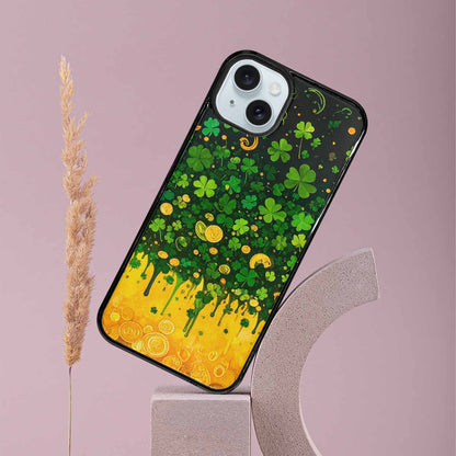 iPhone 15 Plus Case — St Patrick\'s Clover St Patrick\'s Clover, Unique Phone Case Design