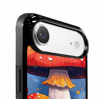 iPhone 17 Air Case — Vivid Winter Mushroom Seamless Cartoon Cute, Custom Printed Phone Case