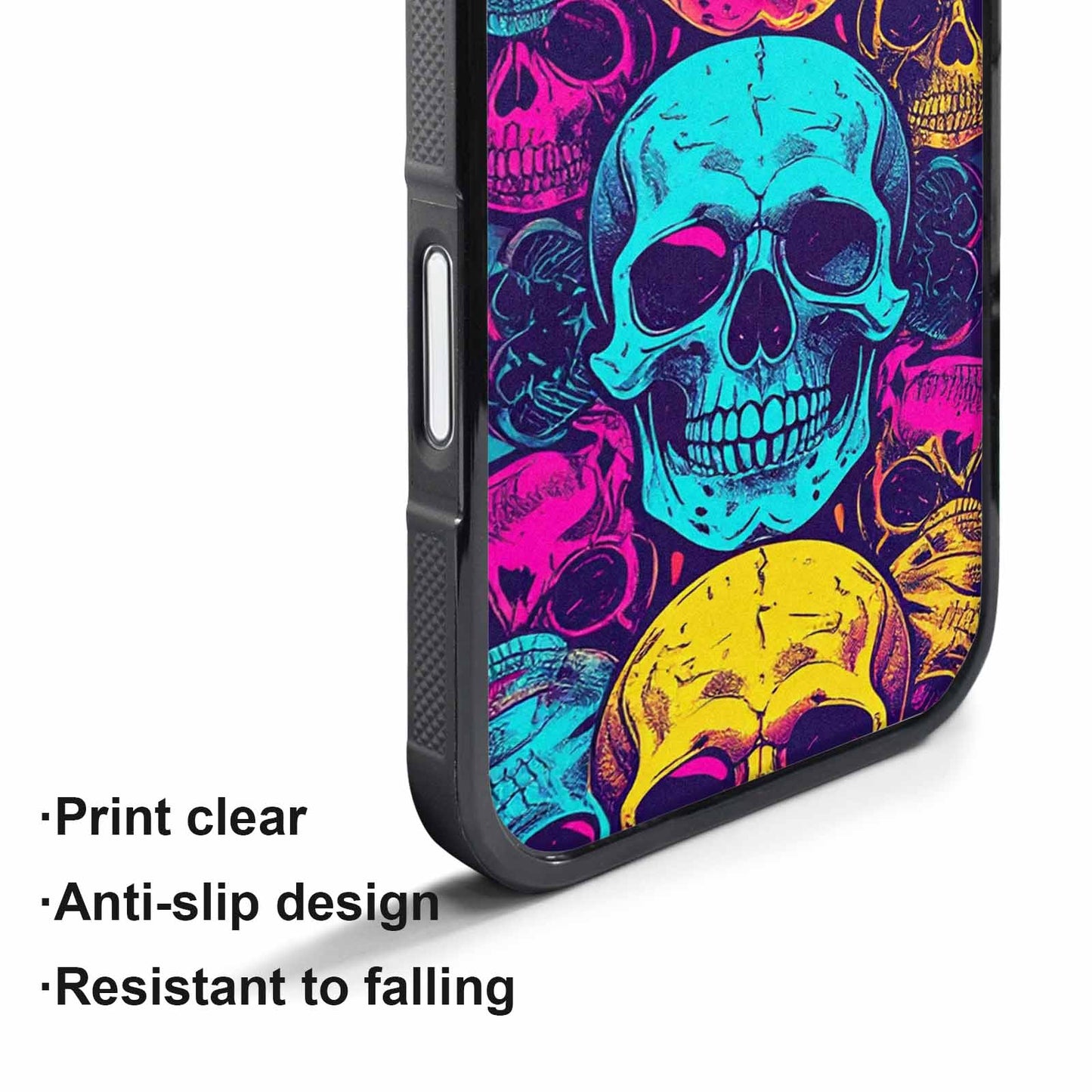iPhone 17 Air Case — Skull Dark Art Gothic Print Gothic, Custom Made Phone Cover