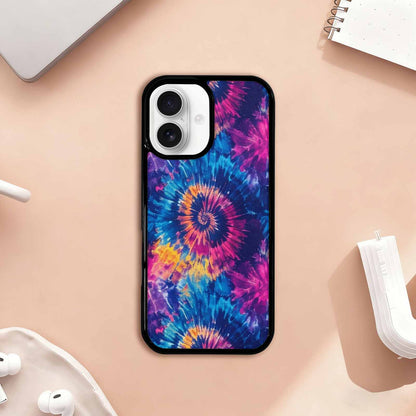 iPhone 17 Case — Small Tie Dye Swirl Tie Dye, Custom Phone Case