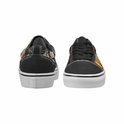 WOMEN'S Liminal Space Fragment Lace-Up Canvas Cottagecore Custom Sneakers