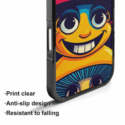 iPhone 17 Case — Retro Mushroom Cartoon Art Retro Vintage, Custom Art Phone Cover