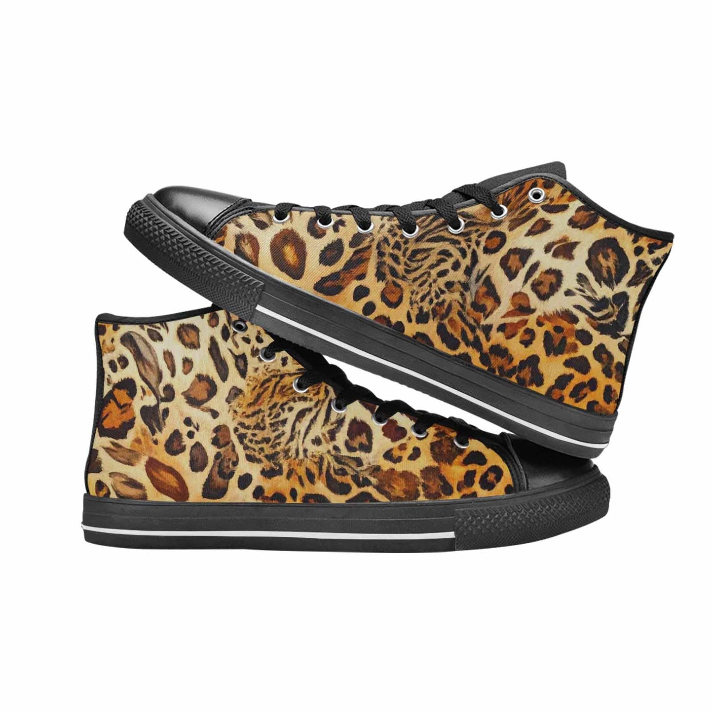 MEN'S Animal Print High Top Canvas Y2K Sneakers