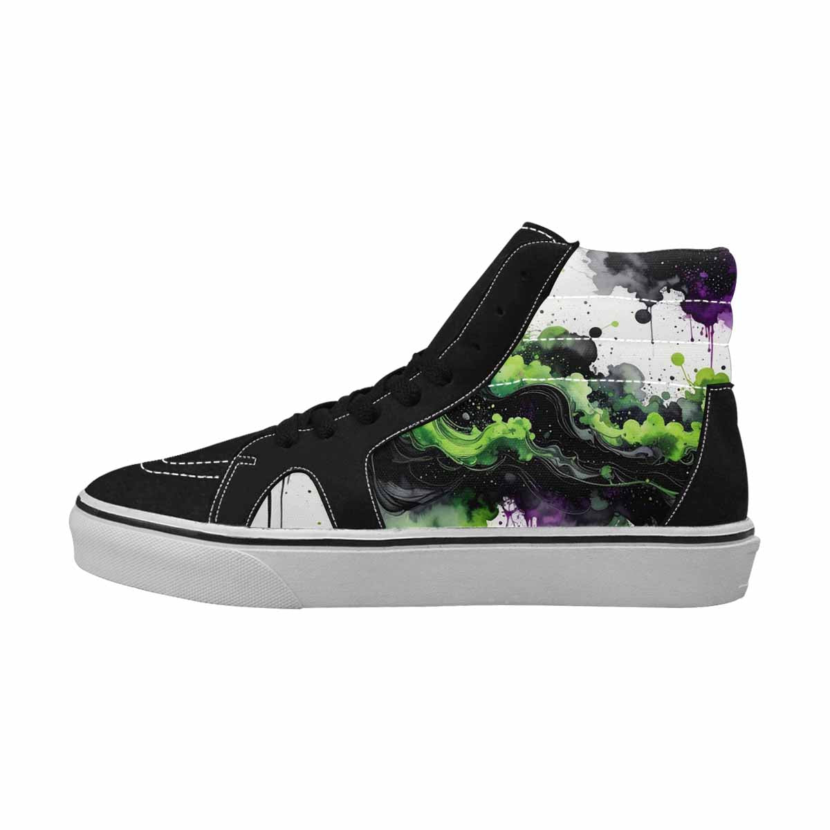 MEN'S Galaxy Nebula High Top Canvas Surreal Custom Shoes