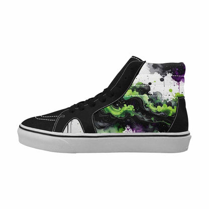 MEN'S Galaxy Nebula High Top Canvas Surreal Custom Shoes