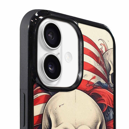 iPhone 17 Case — Skull Dark Art Gothic Print Gothic, Customized Protective Case