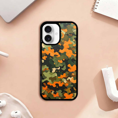 iPhone 17 Case — Small Military Camouflage Blotch Camo, Custom Designed Case Cover