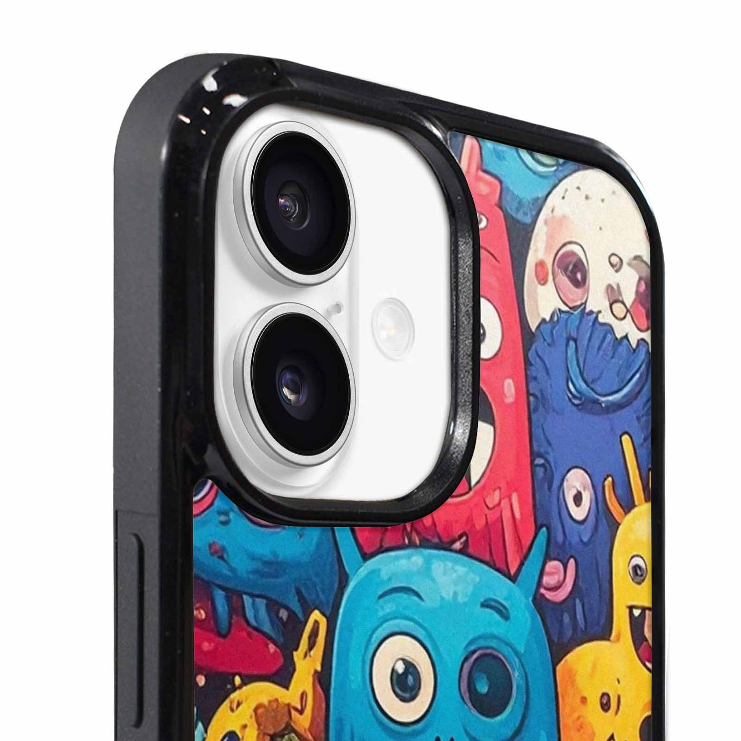 iPhone 17 Case — Small Cartoon Monster Character Cartoon Cute, Custom Made Phone Cover