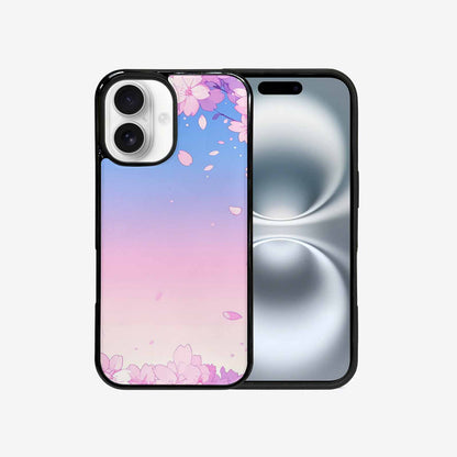iPhone 16 Case — Anime Cherry Blossom Custom, Custom Print Case Cover