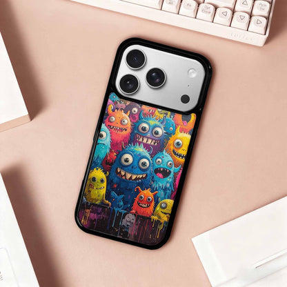 iPhone 17 Pro Case — Monsters General Cartoon Monst Kq1 Cartoon, Custom Made Phone Cover