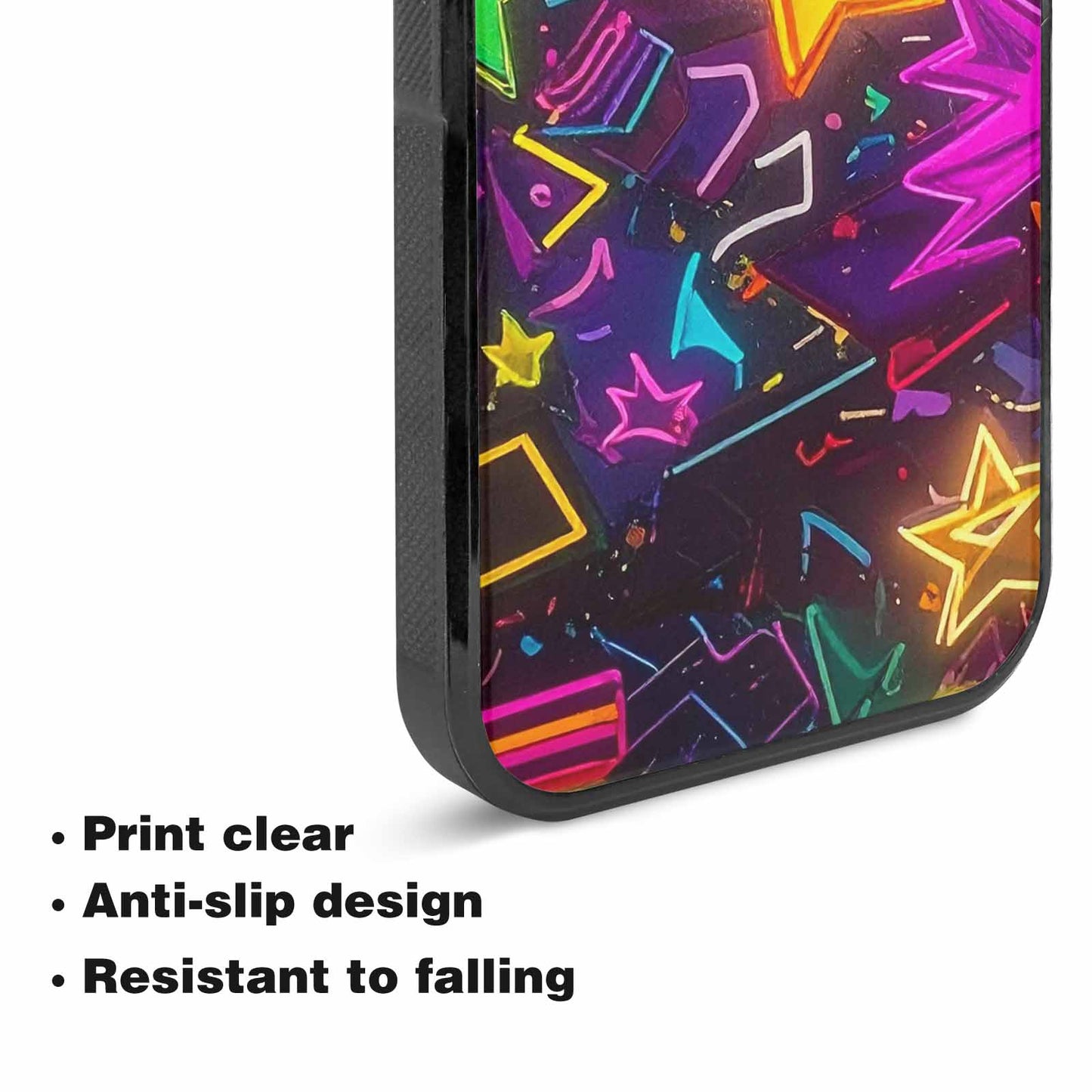 iPhone 15 Plus Case — 80s Retro Motif 80s Retro Motifs, Personalized Phone Case