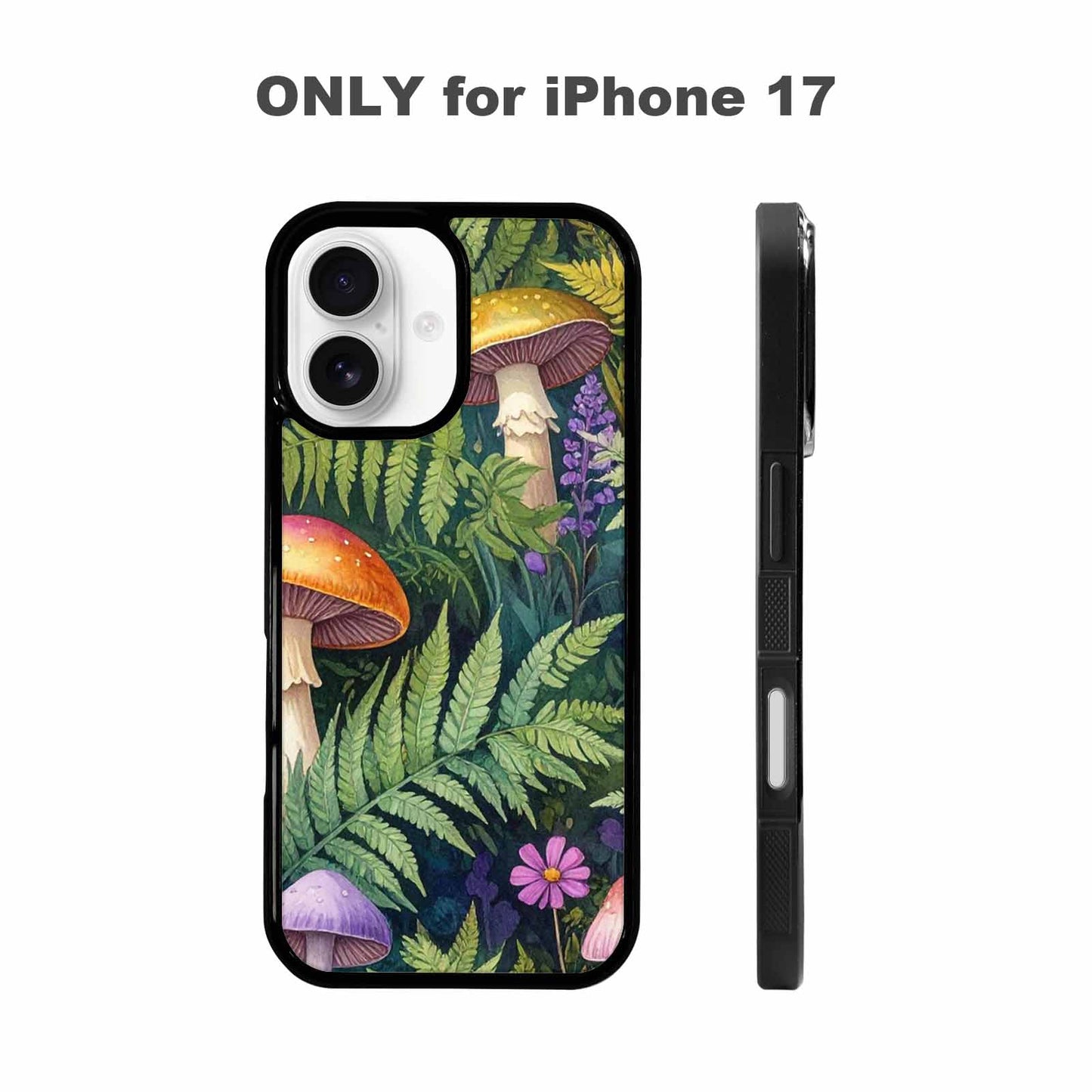 iPhone 17 Case — Mushrooms Botanicalmushrooms P Gi2 Floral, Unique Phone Case Design