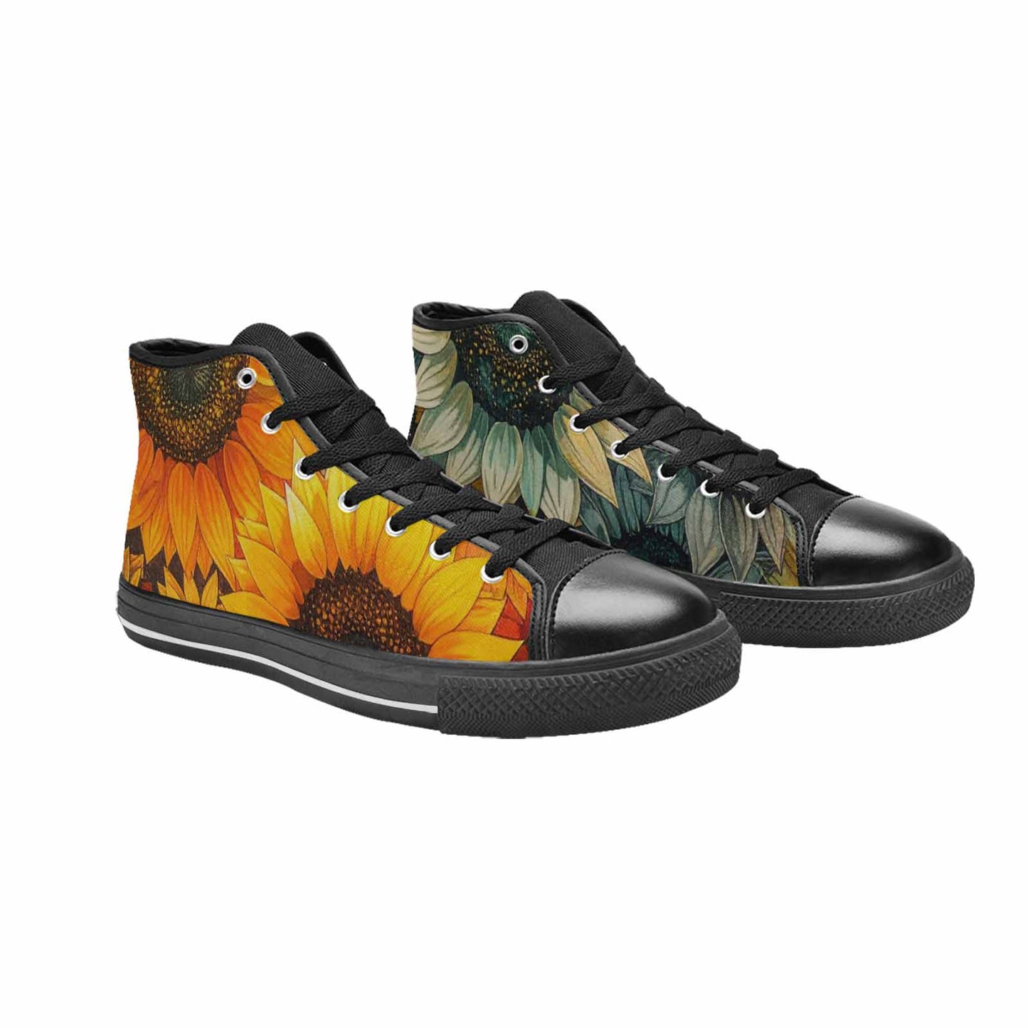 MEN'S Blend Melt Them High Top Canvas Grunge Sneakers