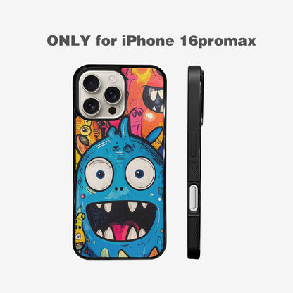 iPhone 16 Pro Max Case — Goofy Cartoon Monster, Original Design Phone Case
