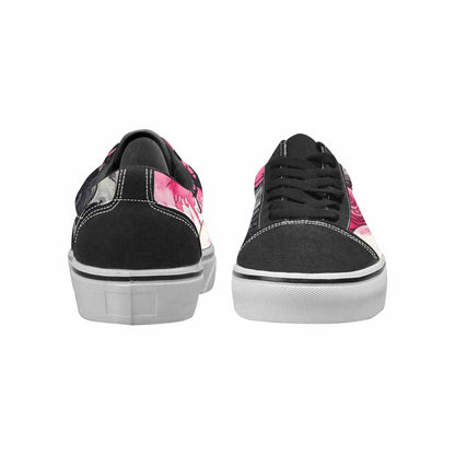WOMEN'S Skull Roses Lace-Up Canvas Dreamcore Shoes