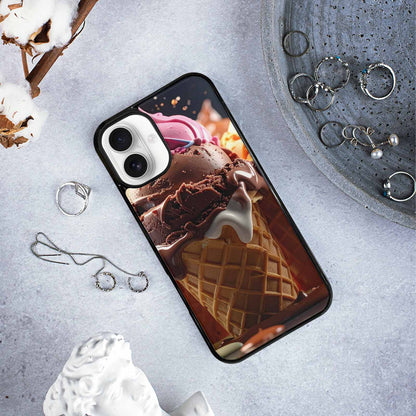 iPhone 16 Plus Case — Extreme Close Up Shot Only Drippig, Custom Made Phone Cover