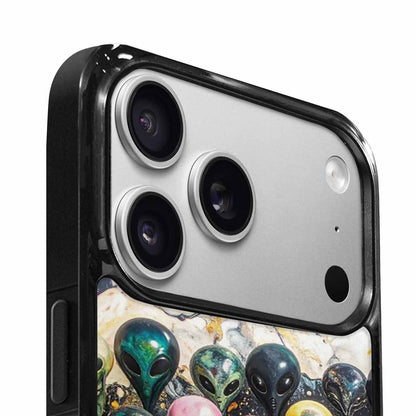 iPhone 17 Pro Case — Aliens Marblemelting Aliens Pa Cy7 Alien, Custom Printed Phone Case