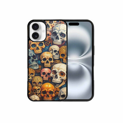 iPhone 16 Plus Case — Skulls Animal Printskulls Patt 0h1, Custom Made Phone Cover