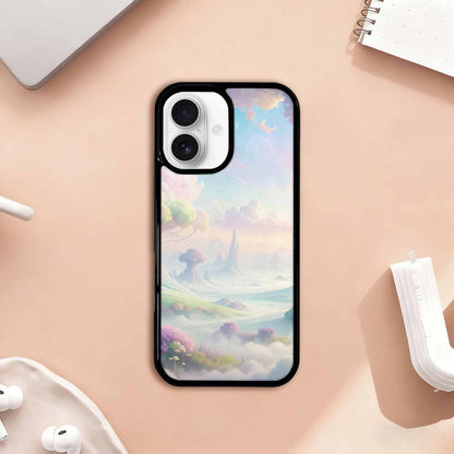 iPhone 17 Case — Surrealist Dreamscape Original Art, Custom Designed Case Cover