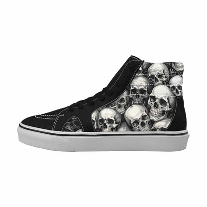 MEN'S Skull Splatter Black White 6 Ferion
