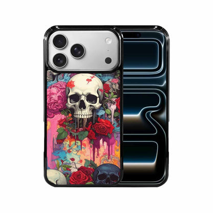iPhone 17 Pro Max Case — Skulls And Roses Skulls Gothic Skulls, Custom Phone Case