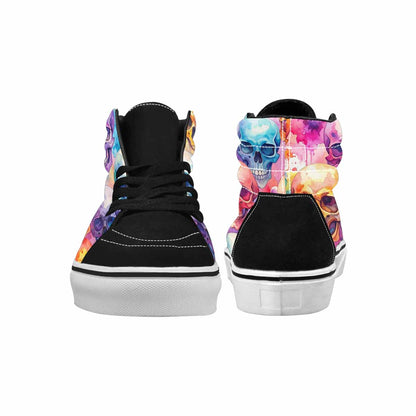 WOMEN'S Kulls - Watercolor High Top Canvas Y2K Shoes