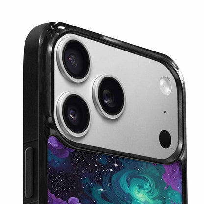 iPhone 17 Pro Max Case — Seamless Tileable Pattern Of Galaxy Space, Original Design Phone Case