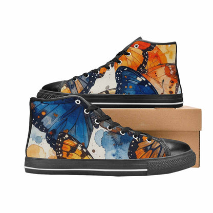 MEN'S Butterfly Wing High Top Canvas Dreamcore Sneakers