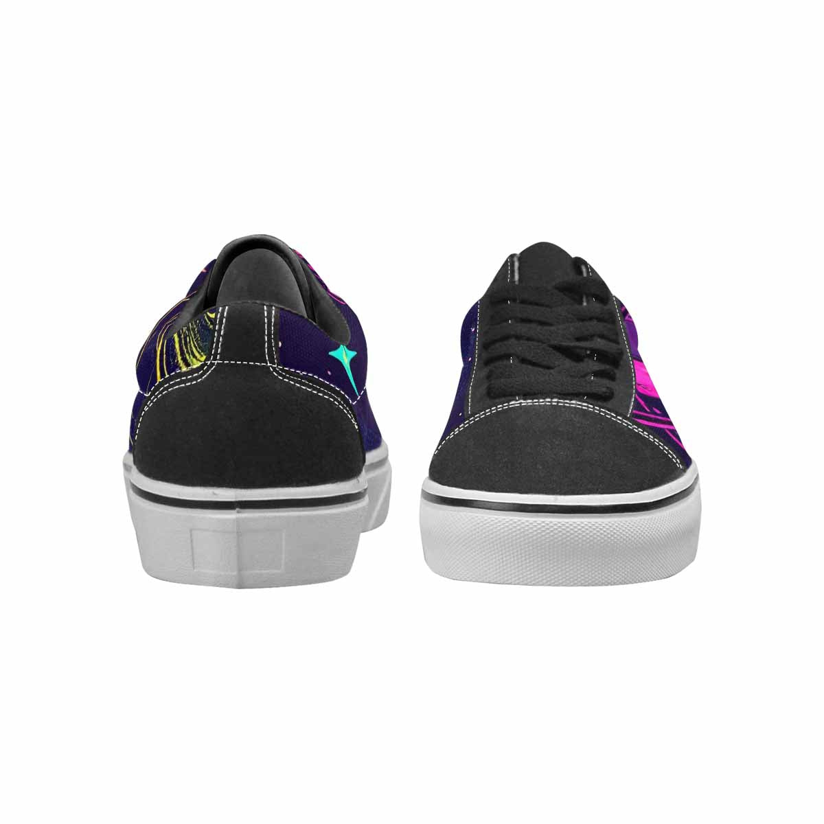 WOMEN'S Space Galaxy Astronaut Canvas Lace-Up Dark Academia Custom Shoes