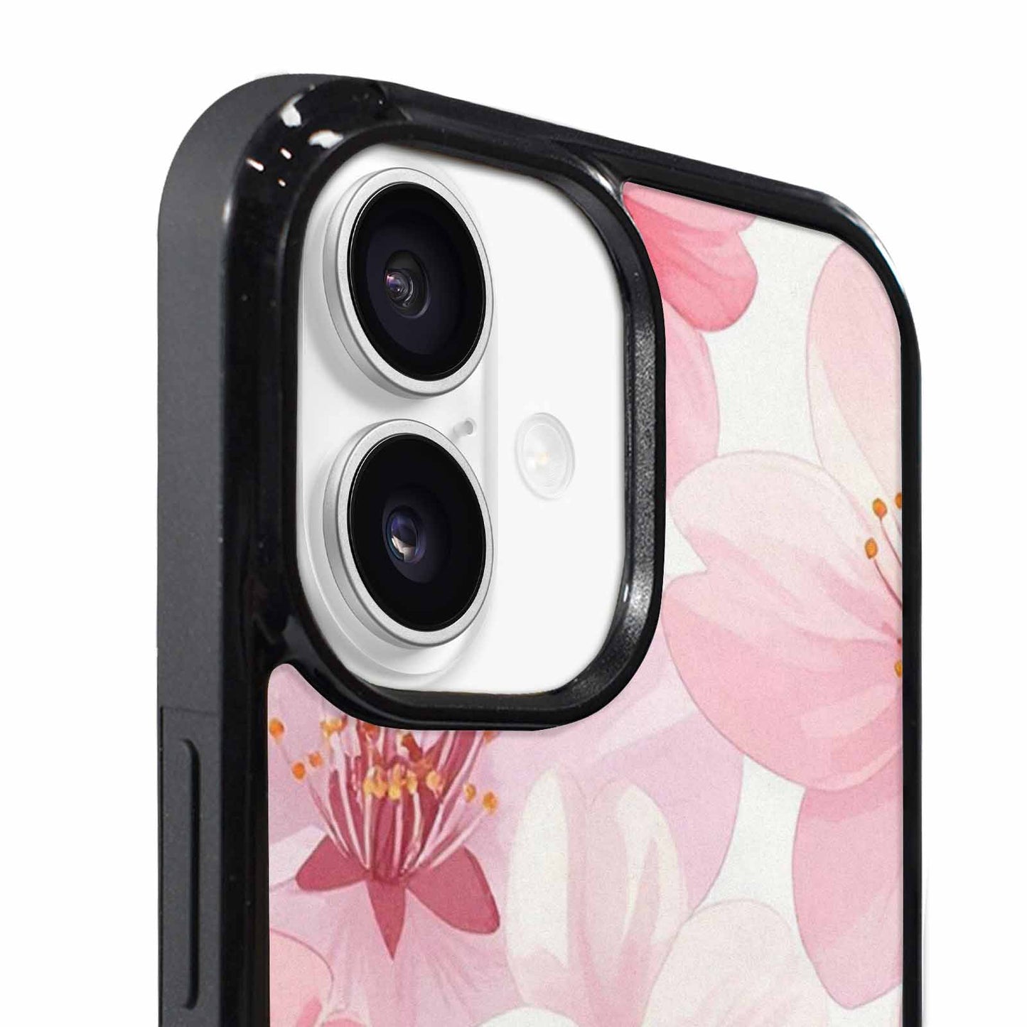 iPhone 17 Case — Japanese Cherry Blossom Pattern, Floral, Custom Printed Phone Case