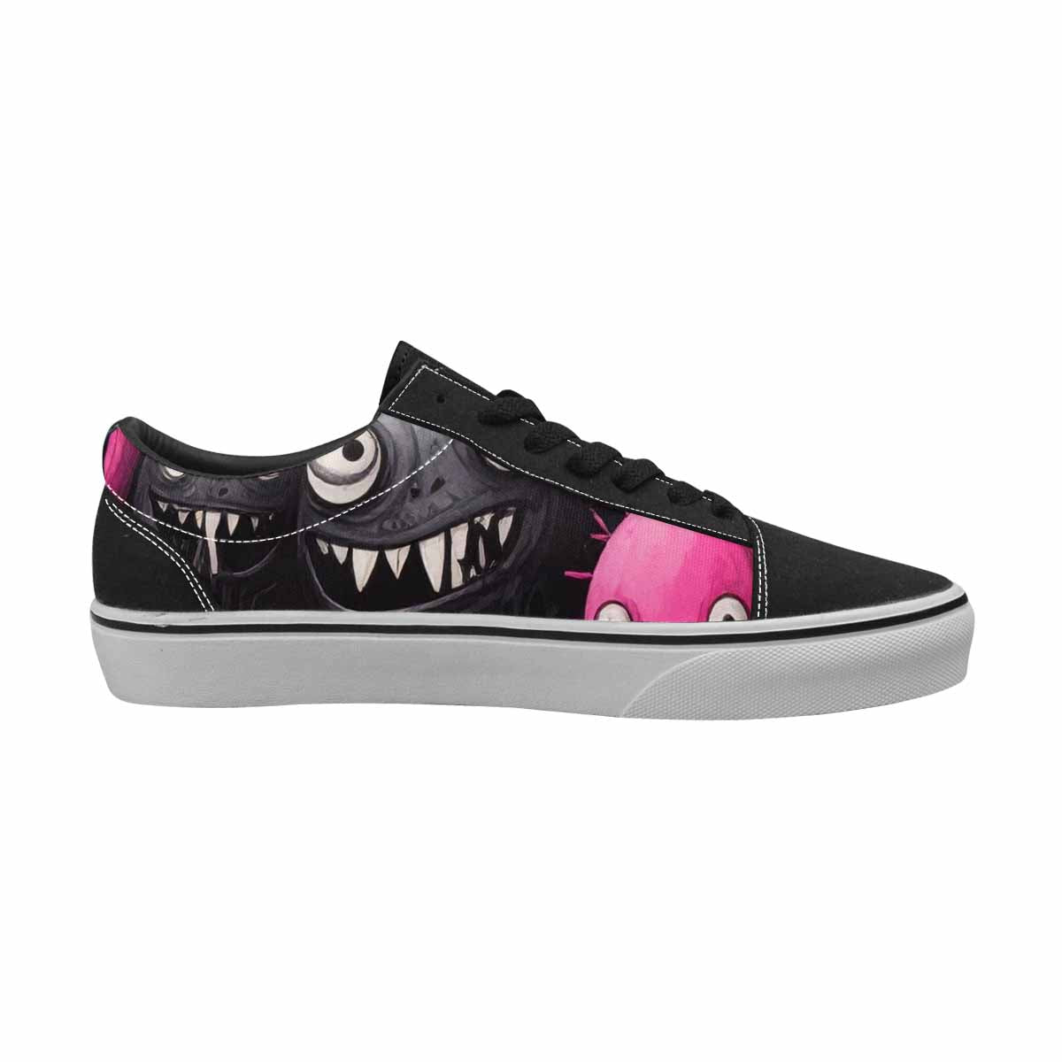 WOMEN'S Monsters (general) Lace-Up Canvas Aesthetic Custom Shoes