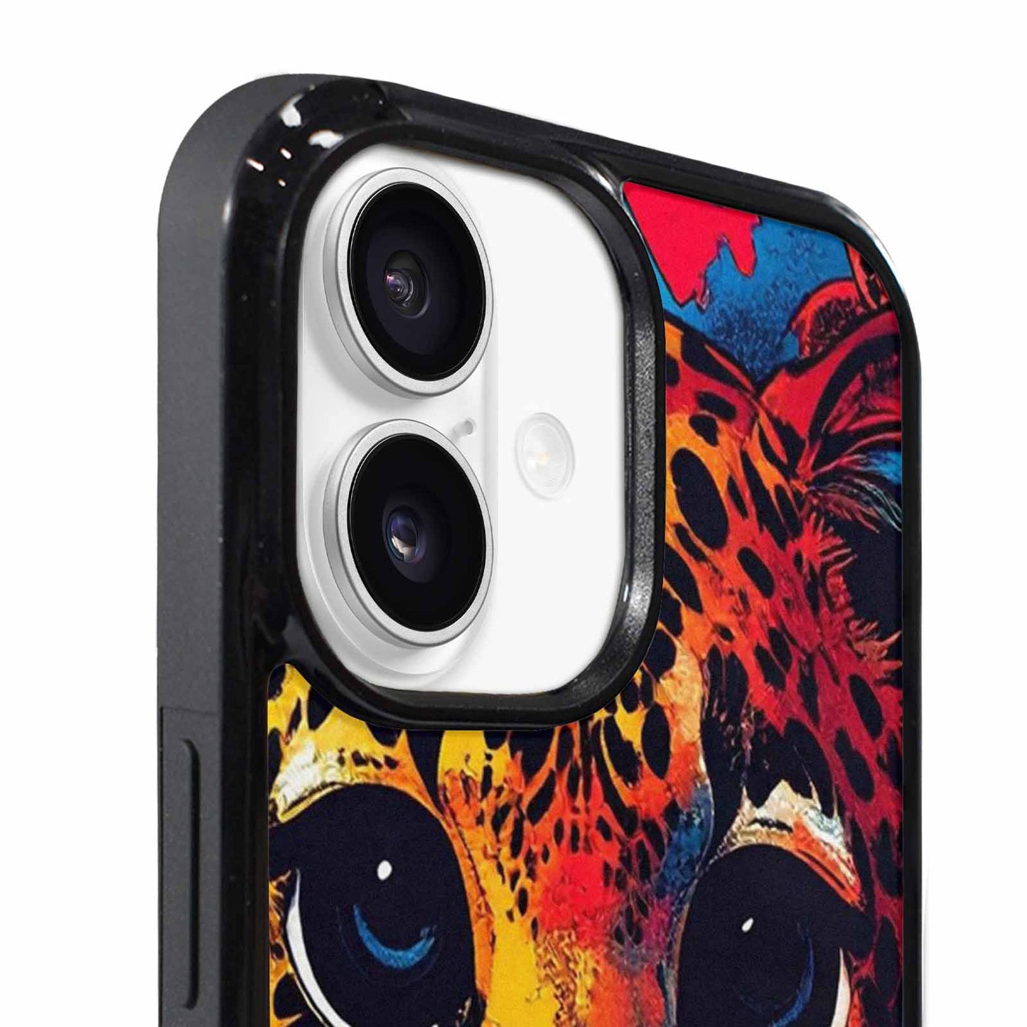 iPhone 17 Case — Leopard Print Skull Seamless Gothic Skulls, Custom Print Case Cover