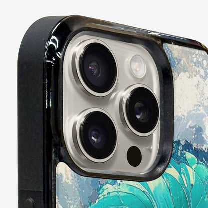 iPhone 16 Pro Case — Wave Crest Splash Wave Crest Splash, Personalized Phone Case